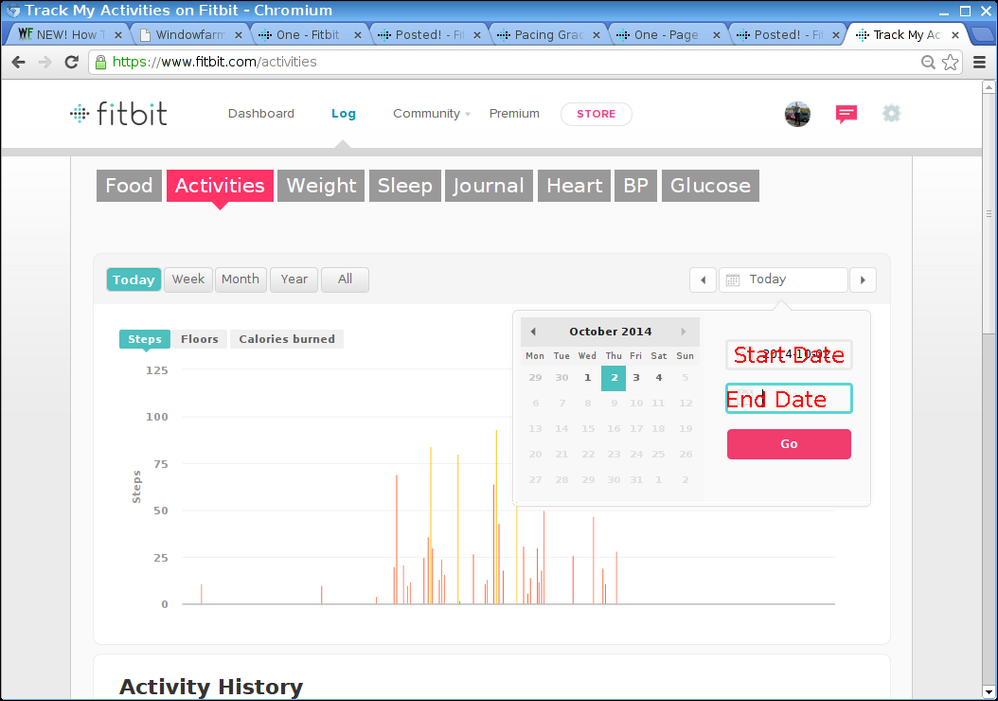 Display steps by date.png