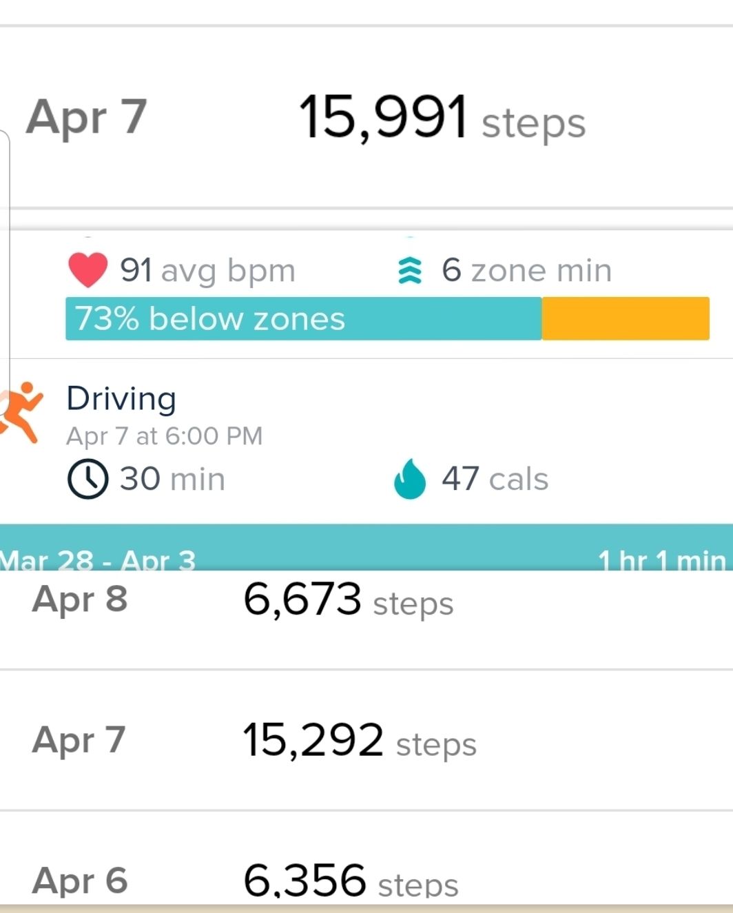 Solved Add 'driving' as an activity Fitbit Community