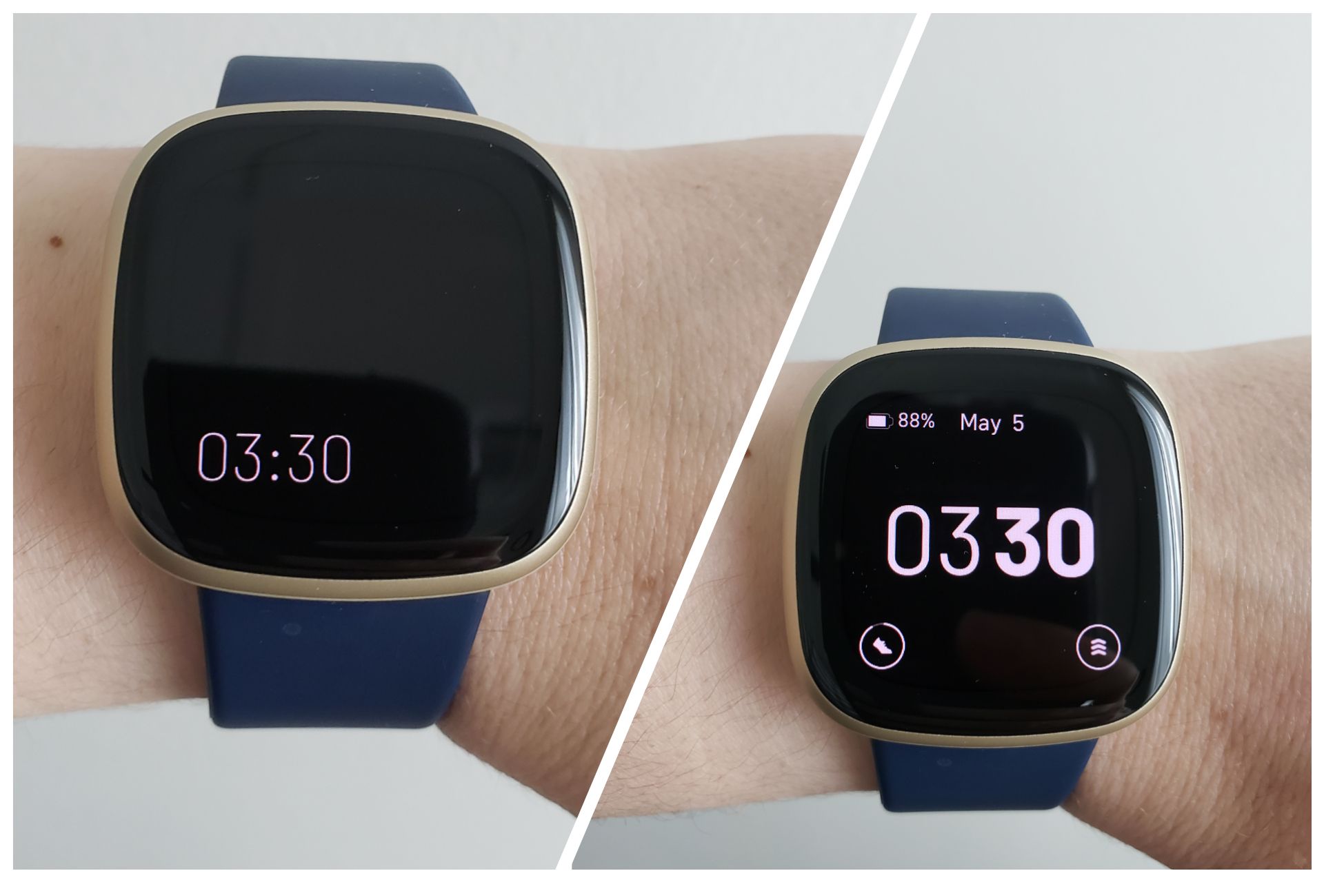 Fitbit versa 2025 3 clock faces