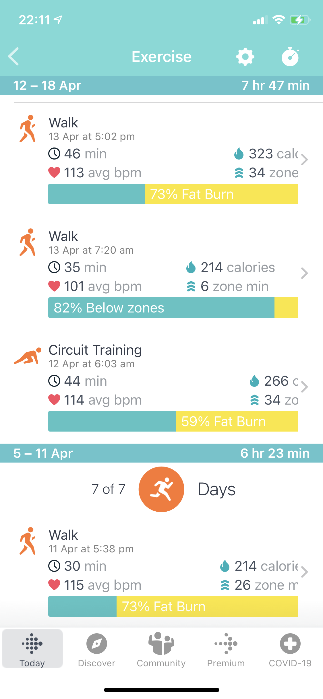 Exercise shows incorrect heart rate zones data and... Fitbit Community