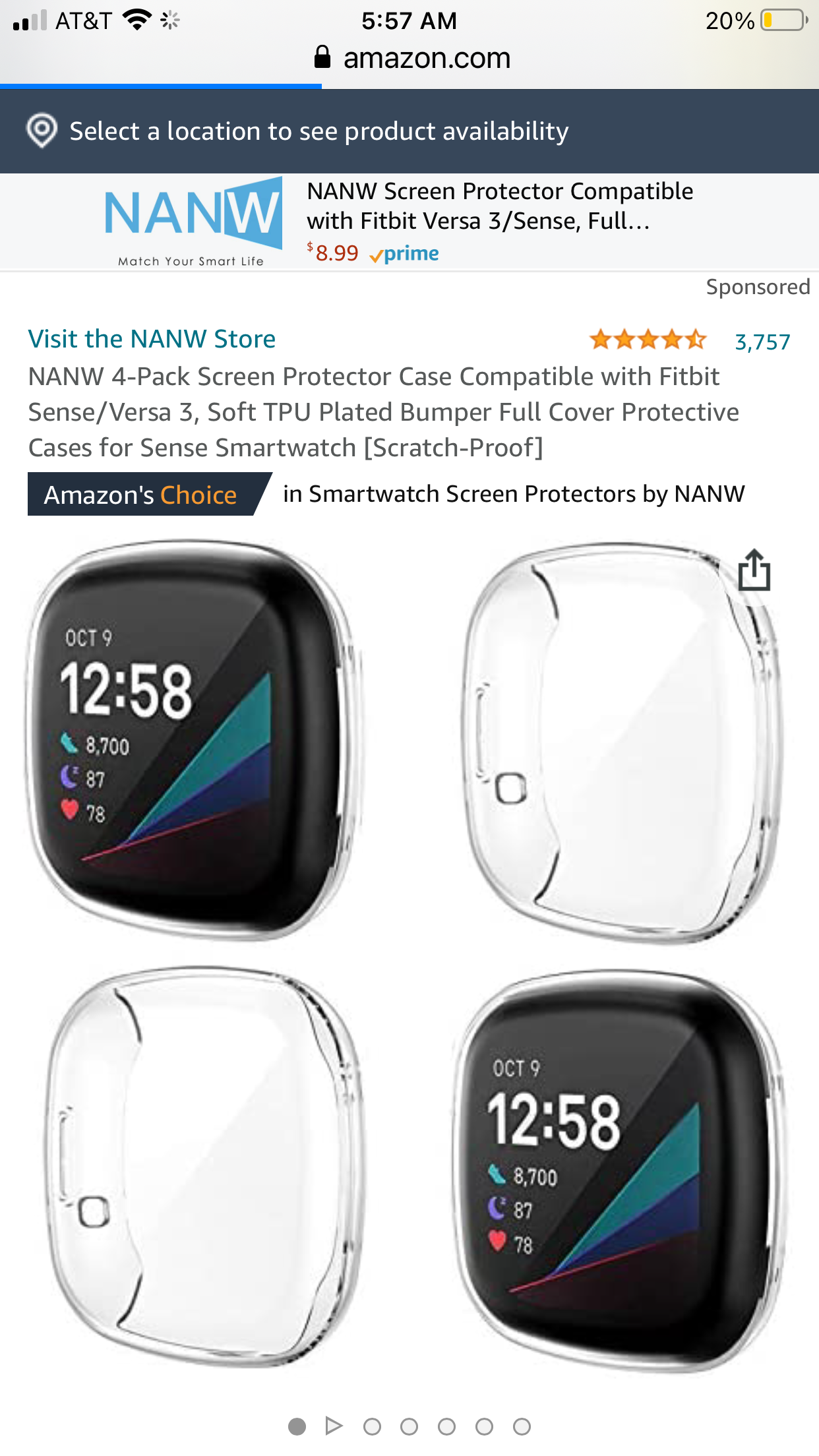 What protectors do you use for your Sense screen? Fitbit Community