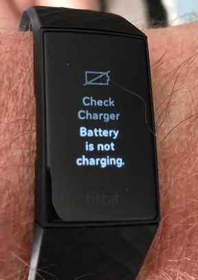 New fitbit charge 3 best sale not charging