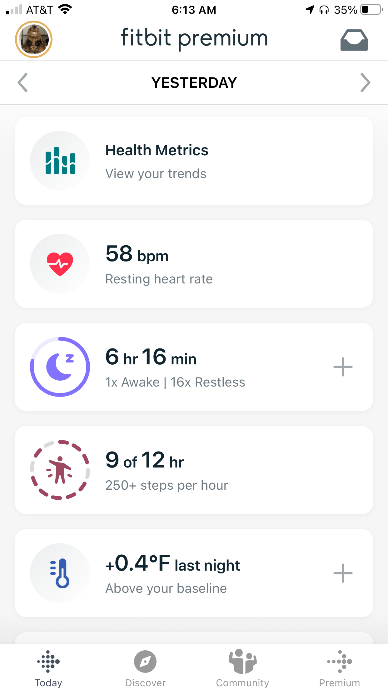 Solved Health Metrics missing (HRV, BR, Skin temp & RHR) Page 33