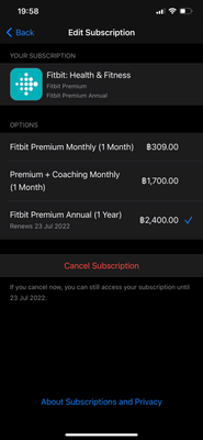 Already renewal