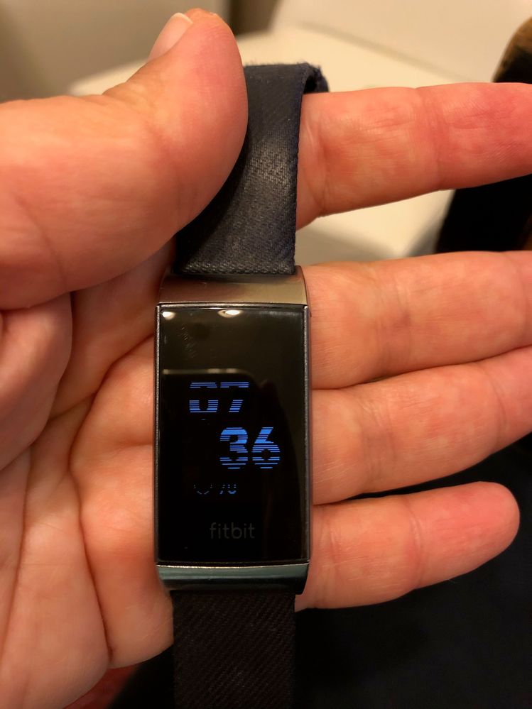 Fitbit display not cheap working charge 3