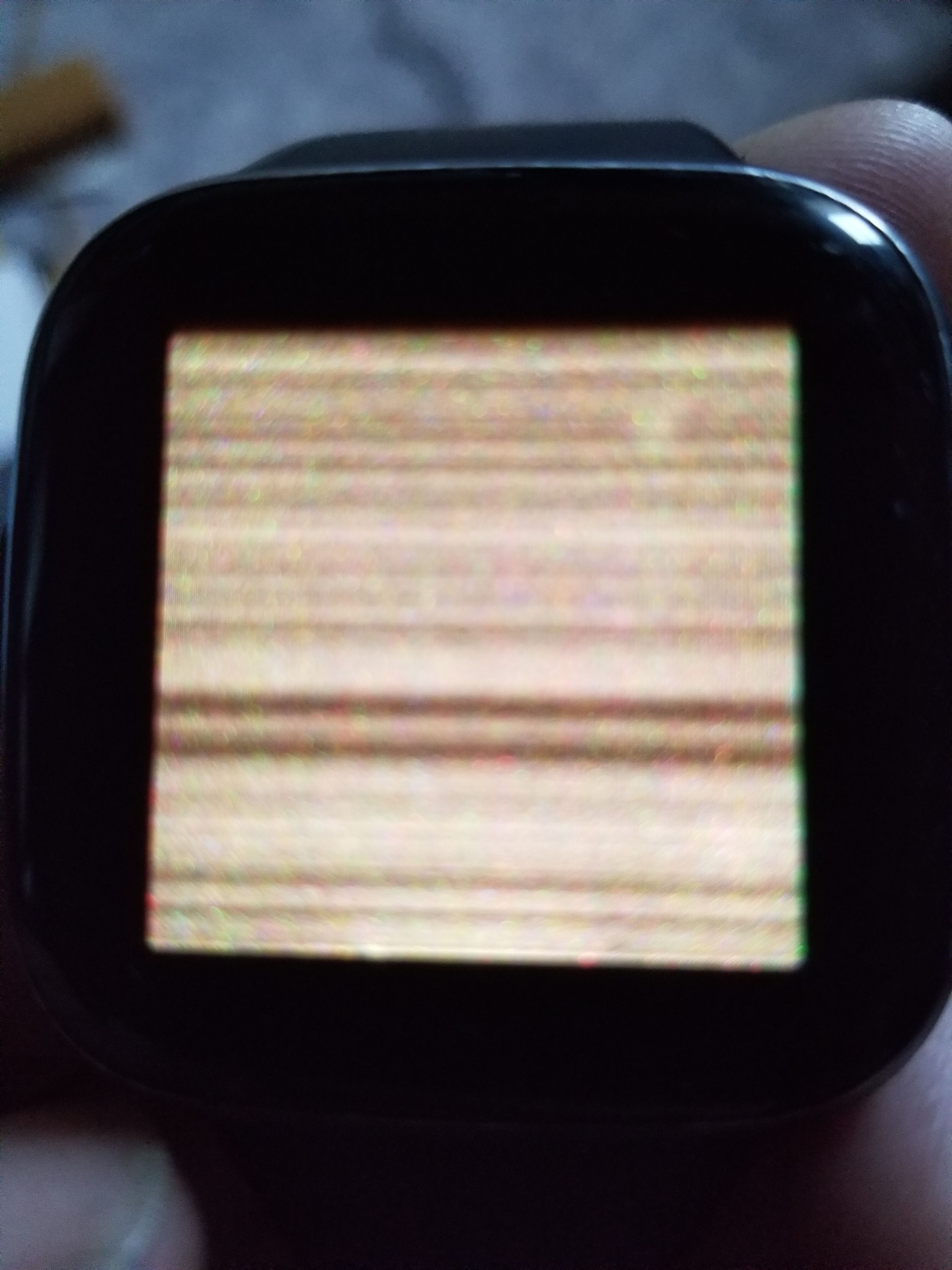 Fitbit versa best sale display not working