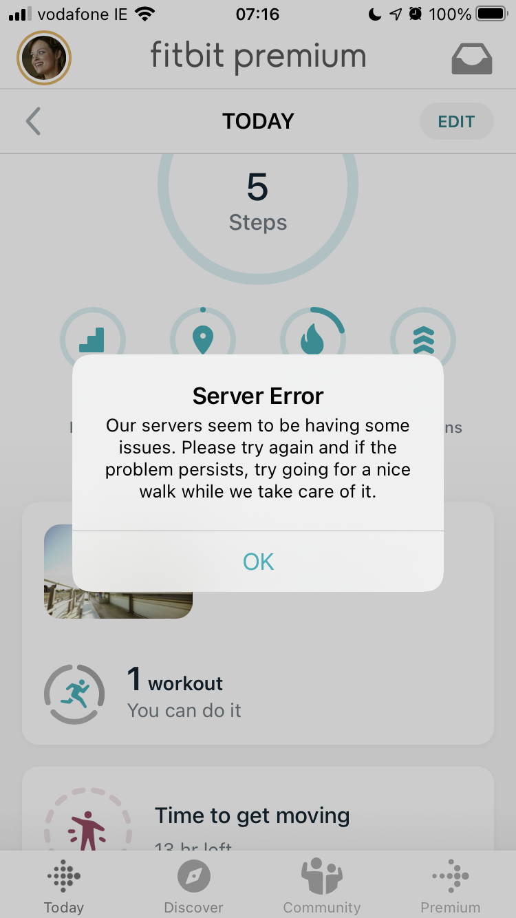 Beginner Running program force closing Fitbit Community