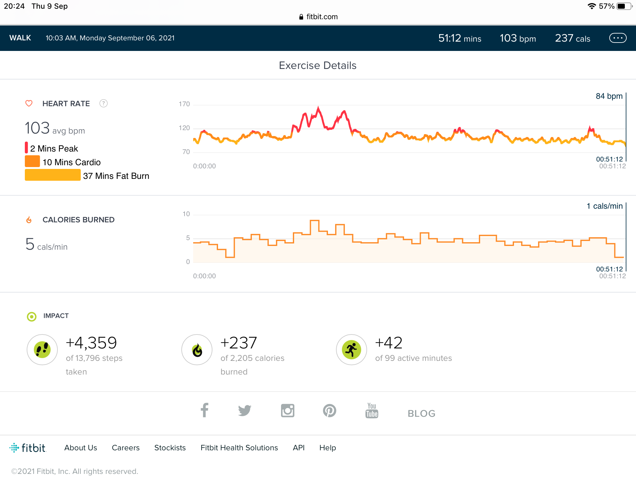 Solved How to see miles for walks Fitbit Community