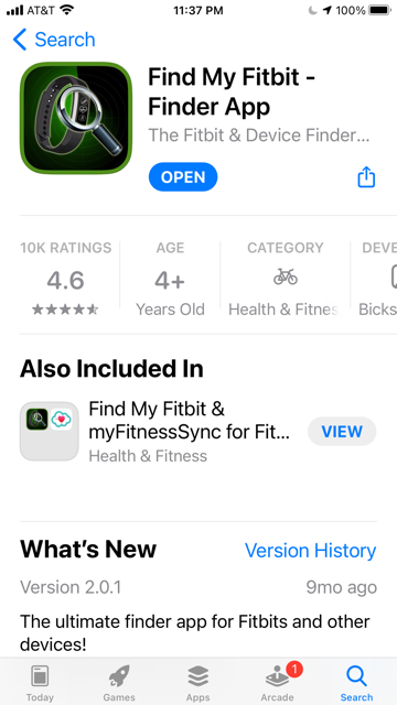 Fitbit discount finder android