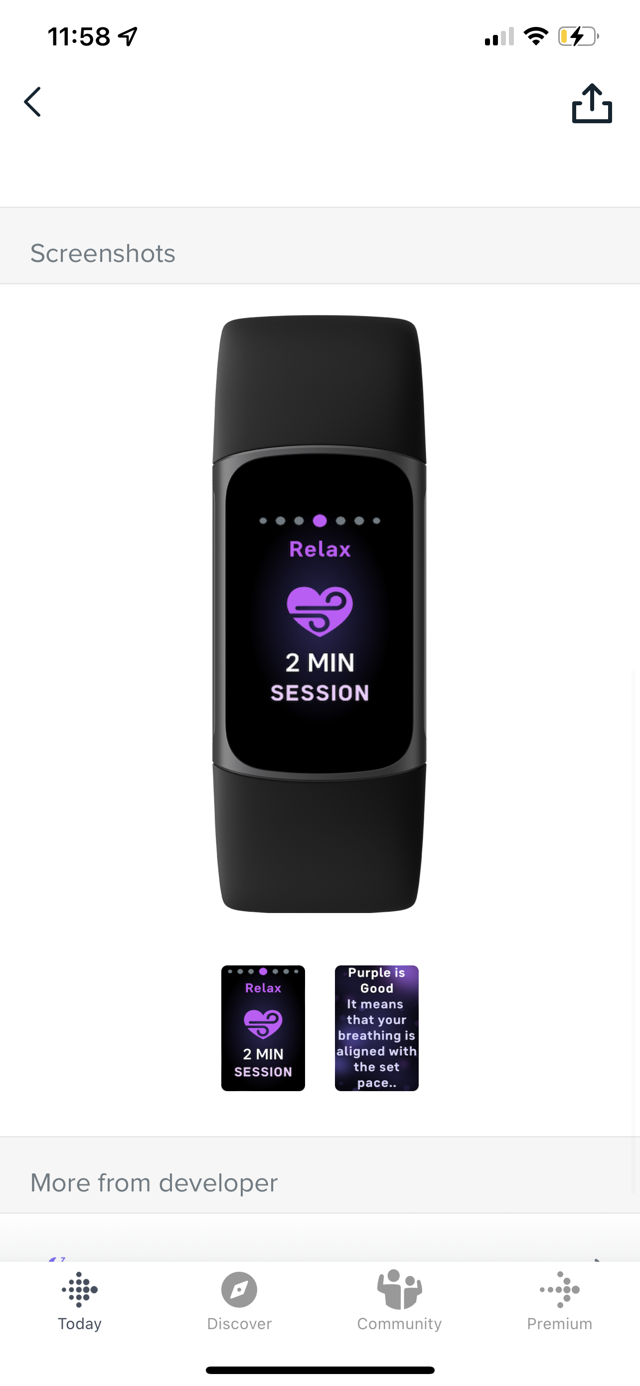 Solved Add relax app to Charge 5 Fitbit Community