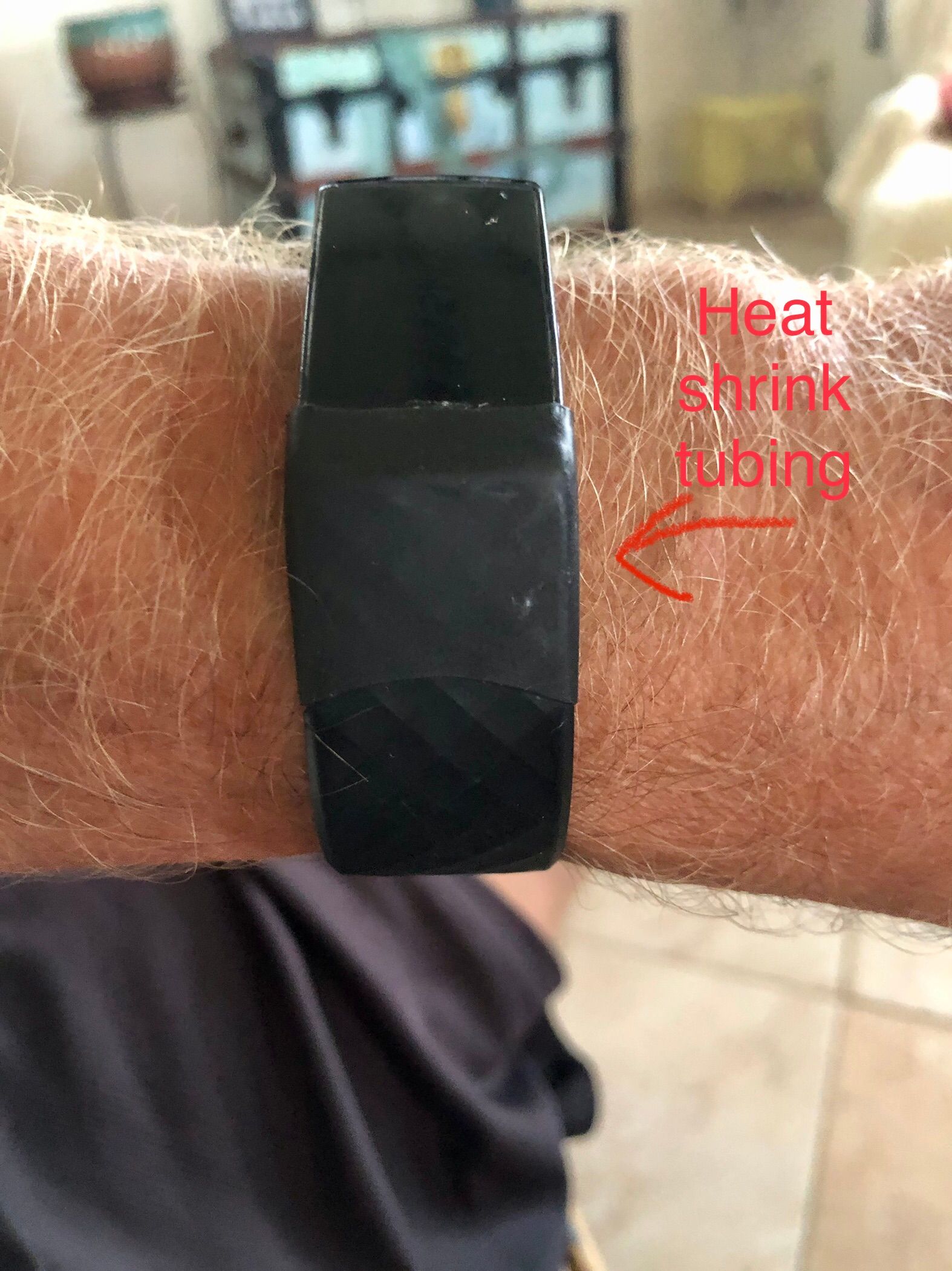 Fitbit strap broken sale