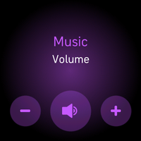 music controls volume
