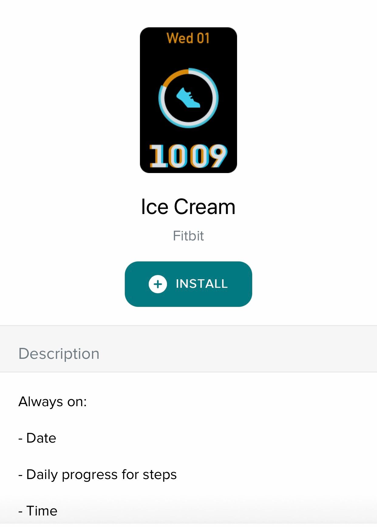 Charge 5 clock face step counter Fitbit Community