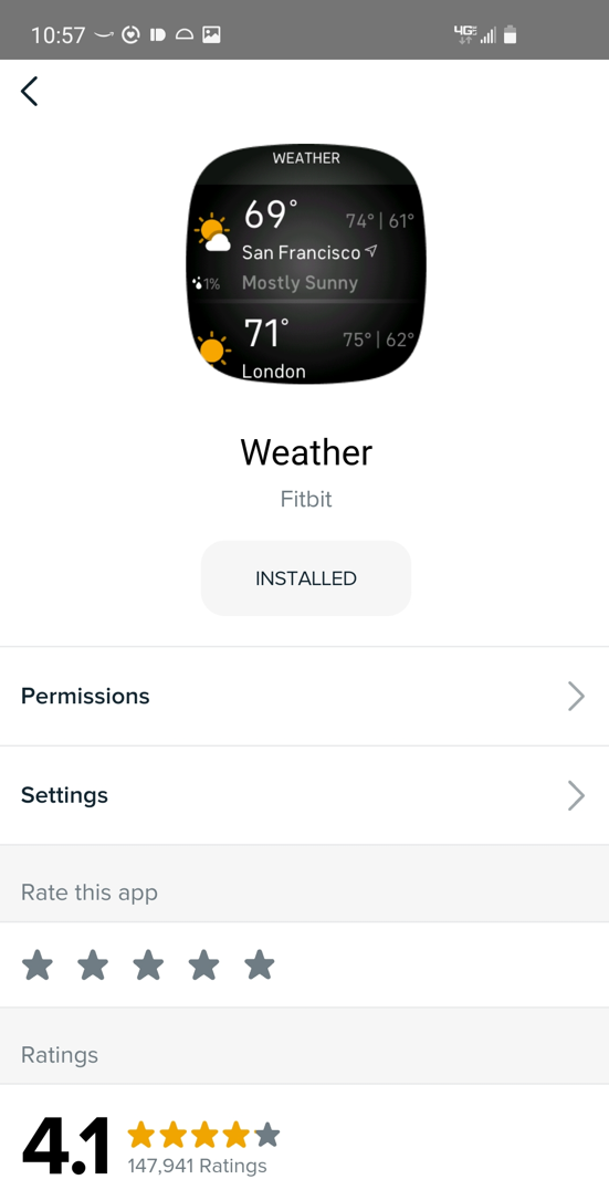 Solved Enabling Weather App on Sense Fitbit Community