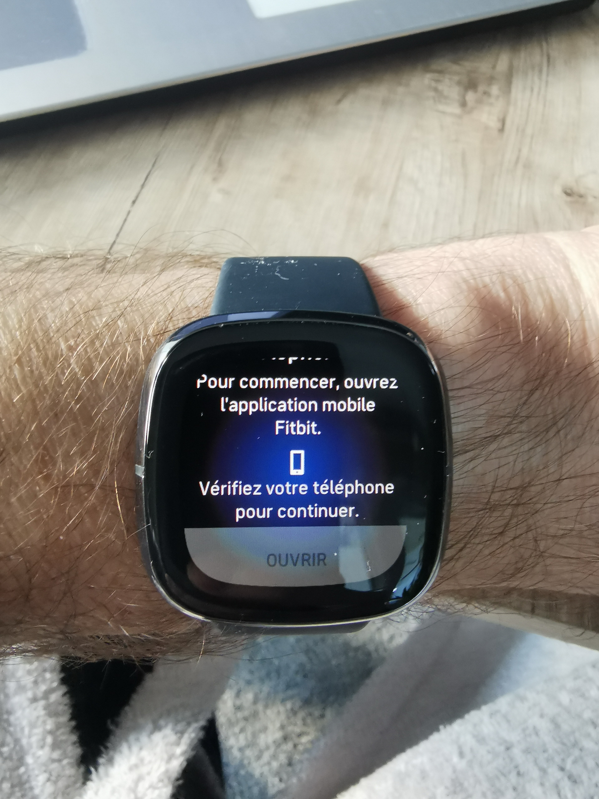 Fitbit charge 3 online ecran bloqué