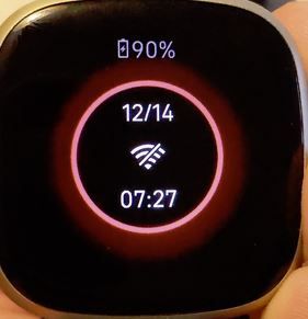 Solved Versa 3 stuck on Wi Fi symbol Fitbit Community