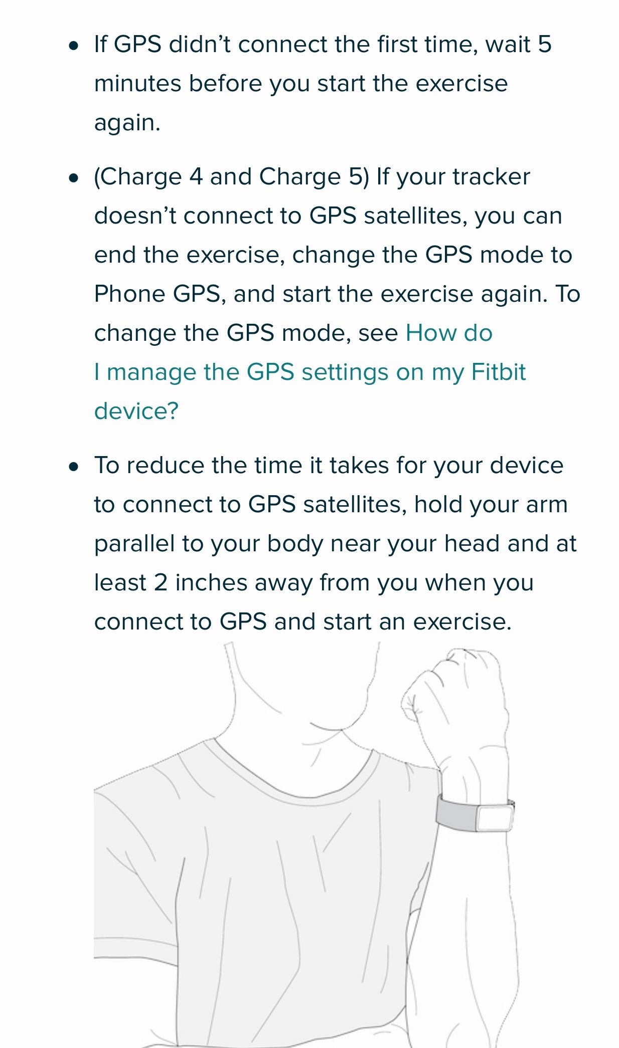 Fitbit use hot sale phone gps