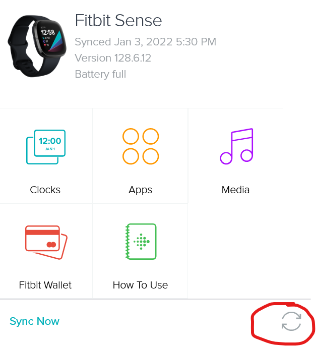 forslag overalt Dæmon Solved: where on the dashboard do you go to sync now ?????... - Fitbit  Community