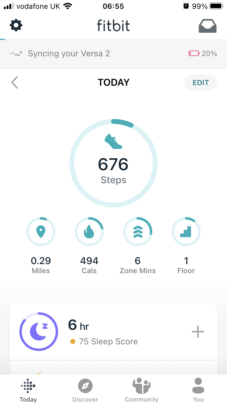 Solved Battery level won t update on Fitbit app after syn