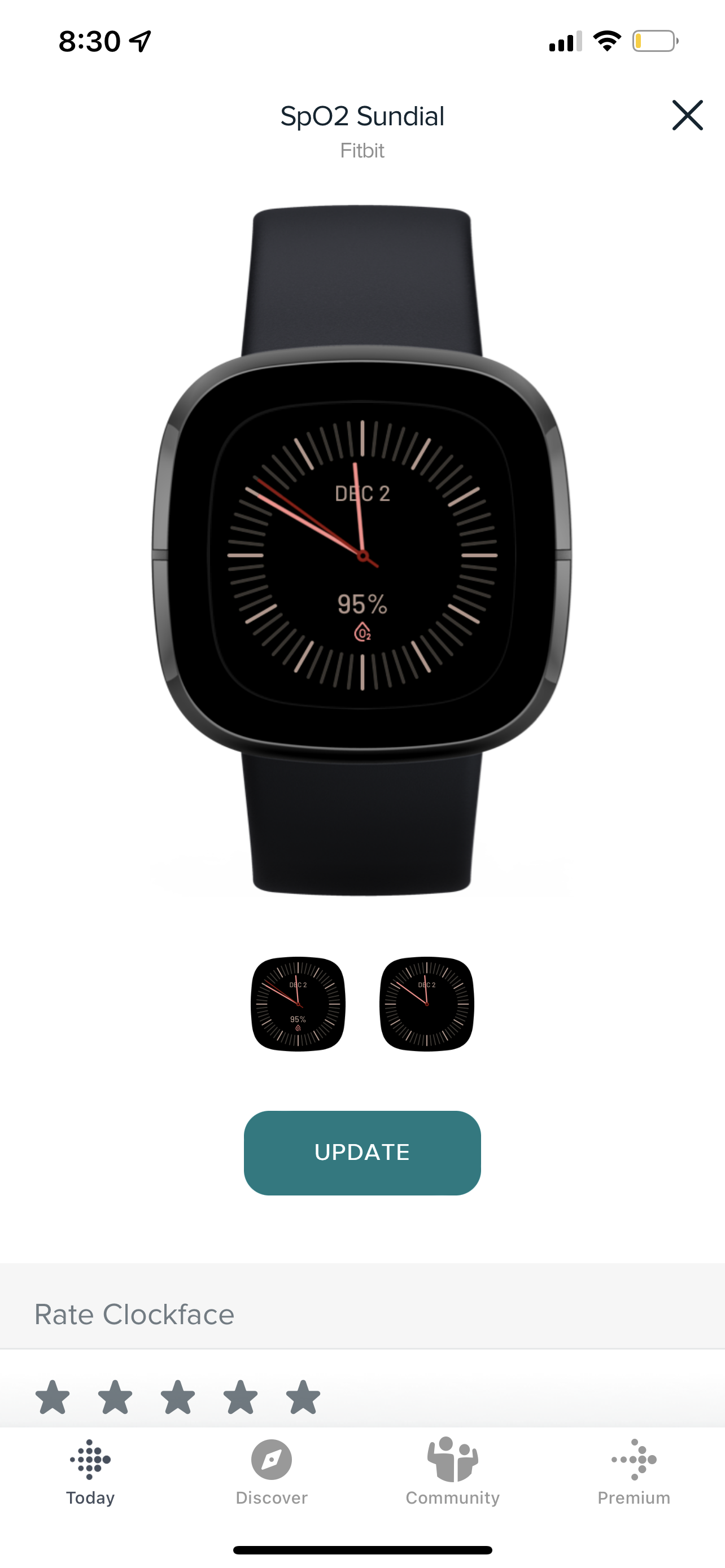 Solved How do I uninstall clock faces on Sense? Fitbit Community