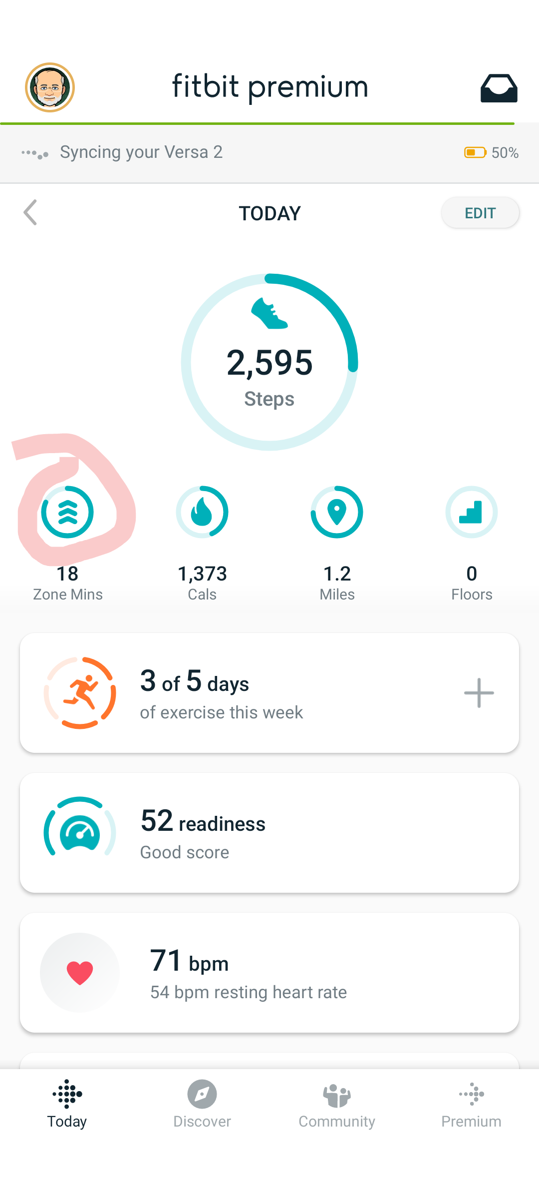 fitbit icons