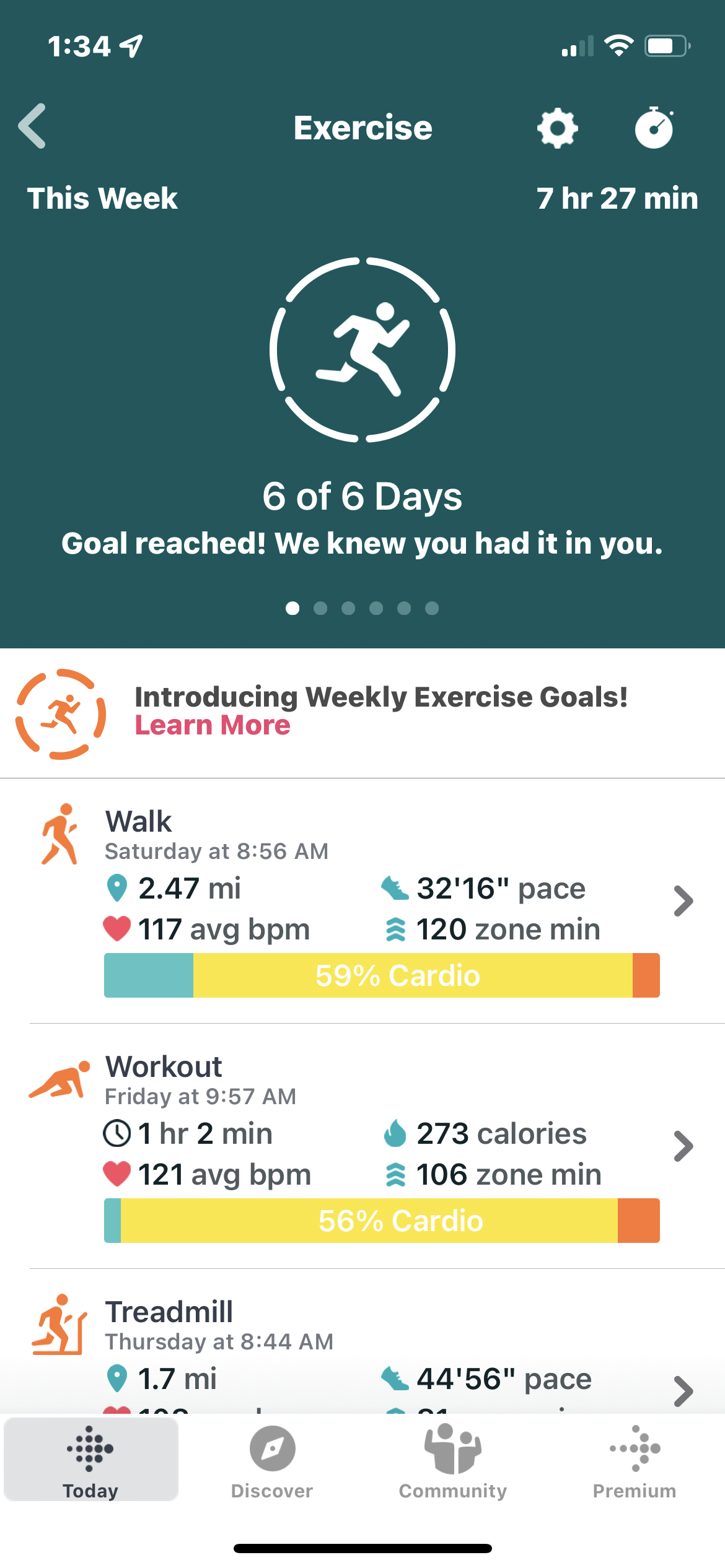 Exercise Zones Fitbit Community