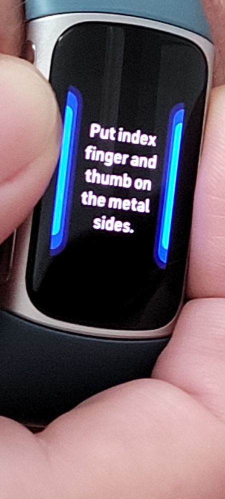 Still not working. Very frustrating. Charge 5 is less than 3 months old. Completed ECG readings with no problems until April 16, then I get this now.