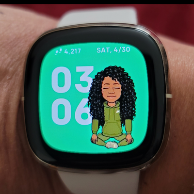 Fitbit versa store lite bitmoji