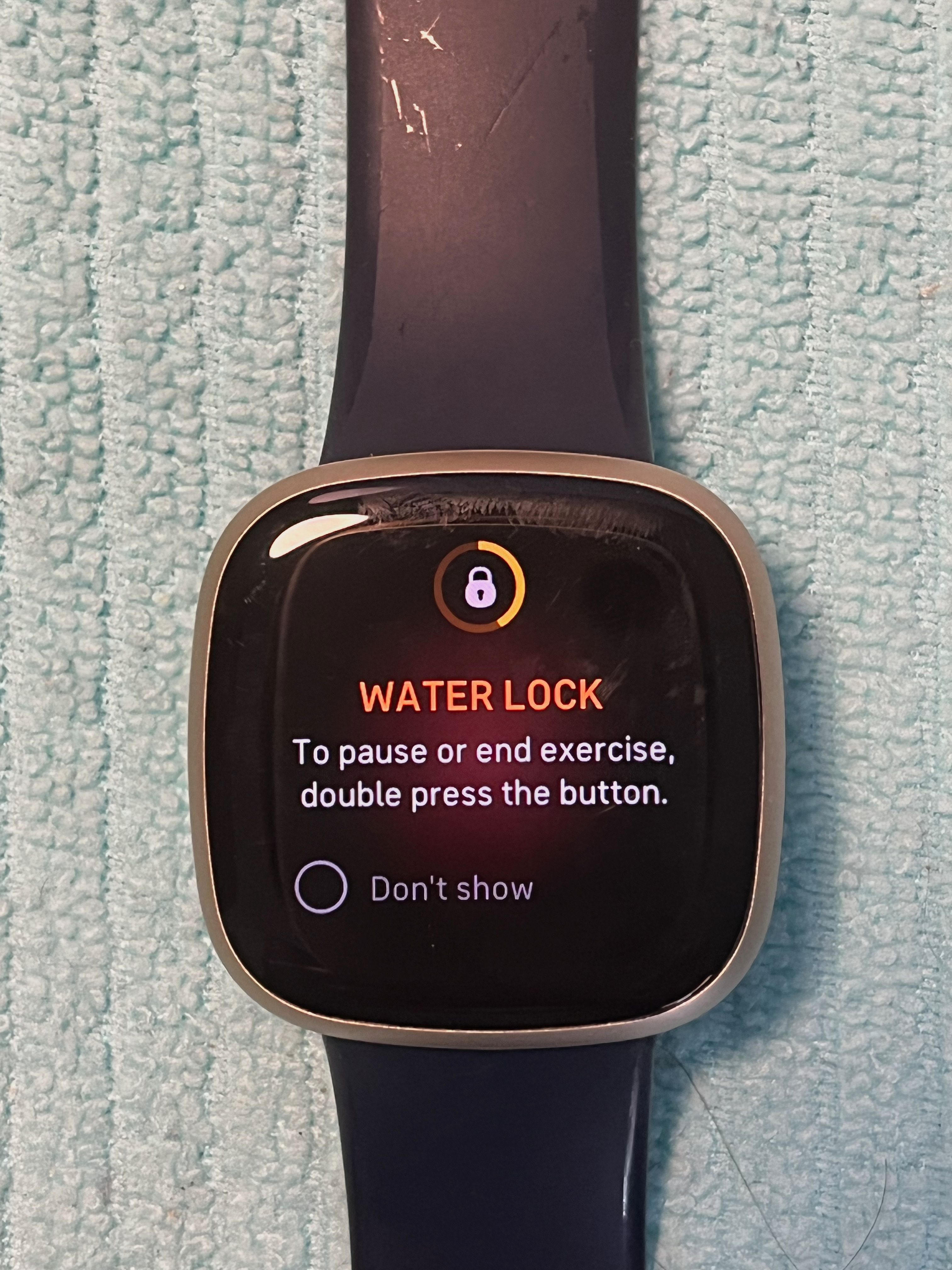 Solved Versa 3 stuck on swim mode Fitbit Community