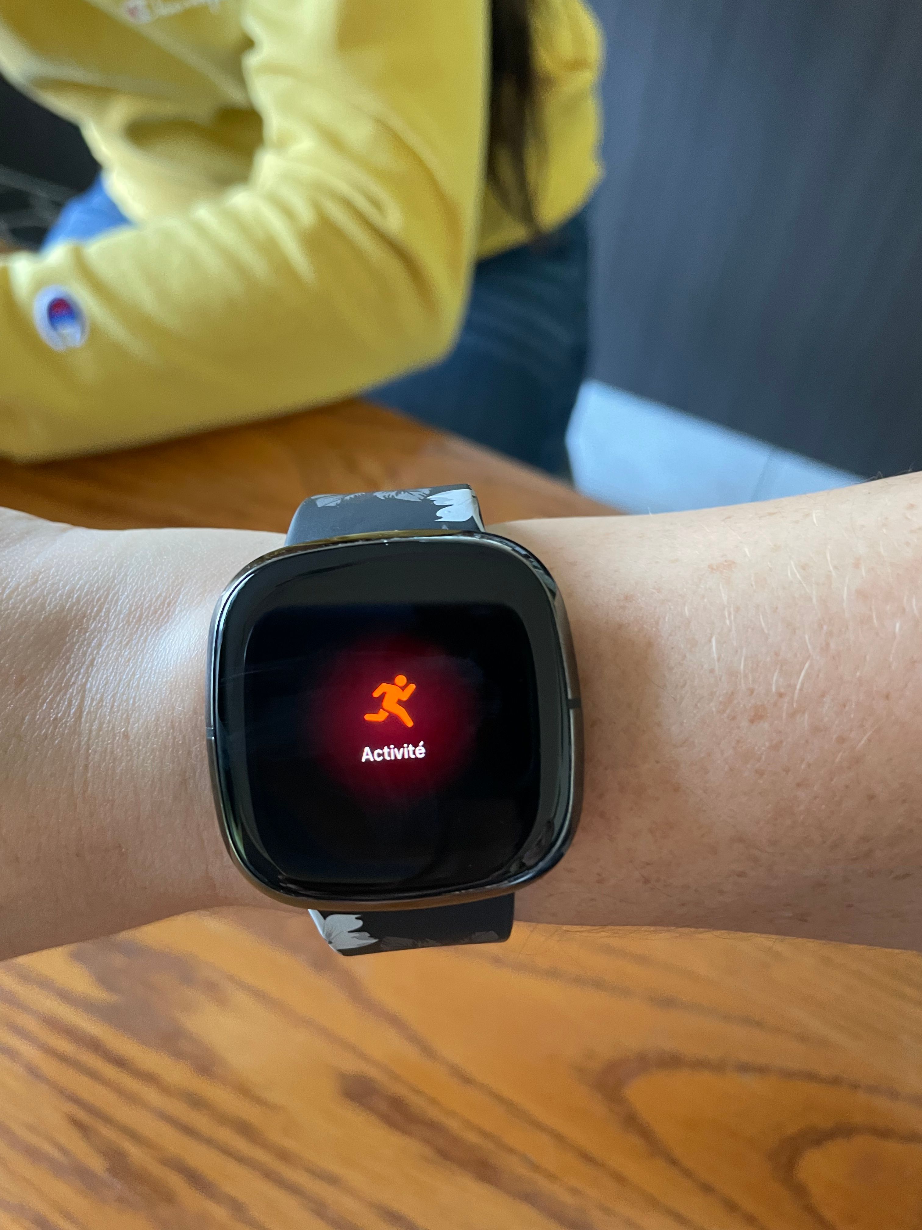 L ongle Activit s sur l cran ne fonctionne pas Fitbit Community