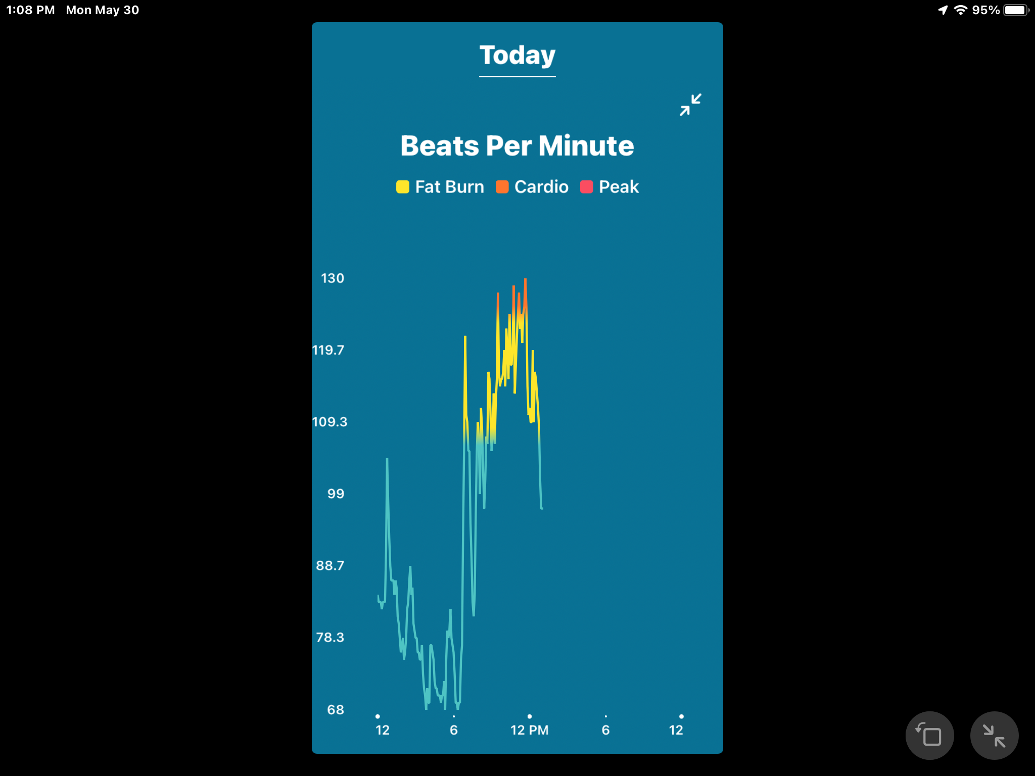 Fitbit 2025 fat burn