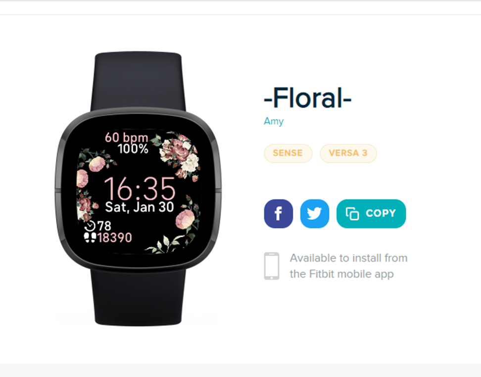 Watch faces for fitbit versa outlet 3