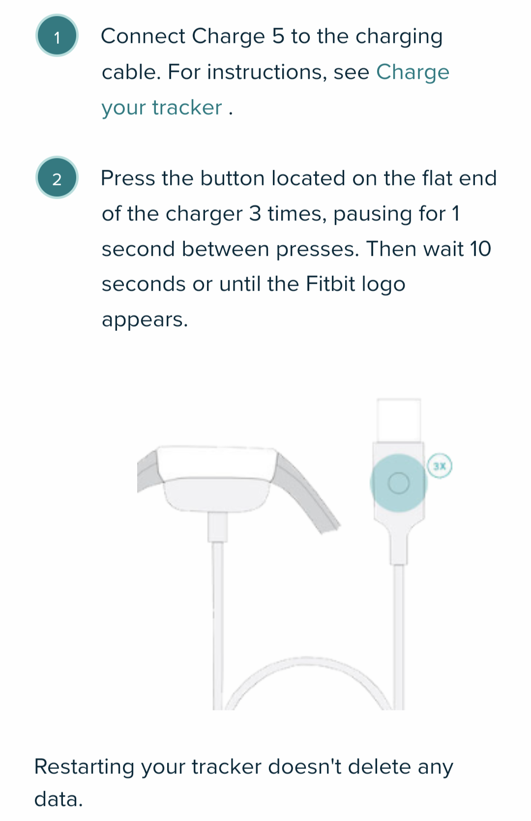 fitbit charge 5 battery repair