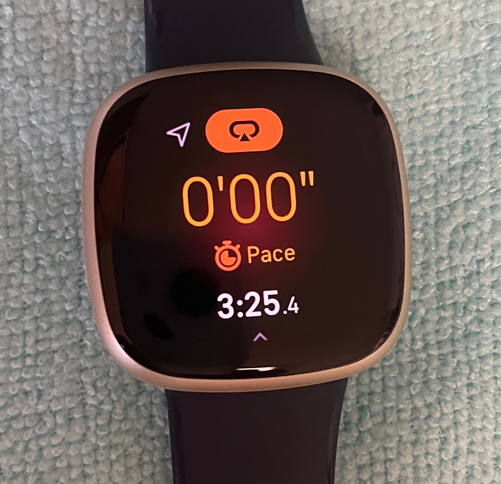 Running with hot sale fitbit versa