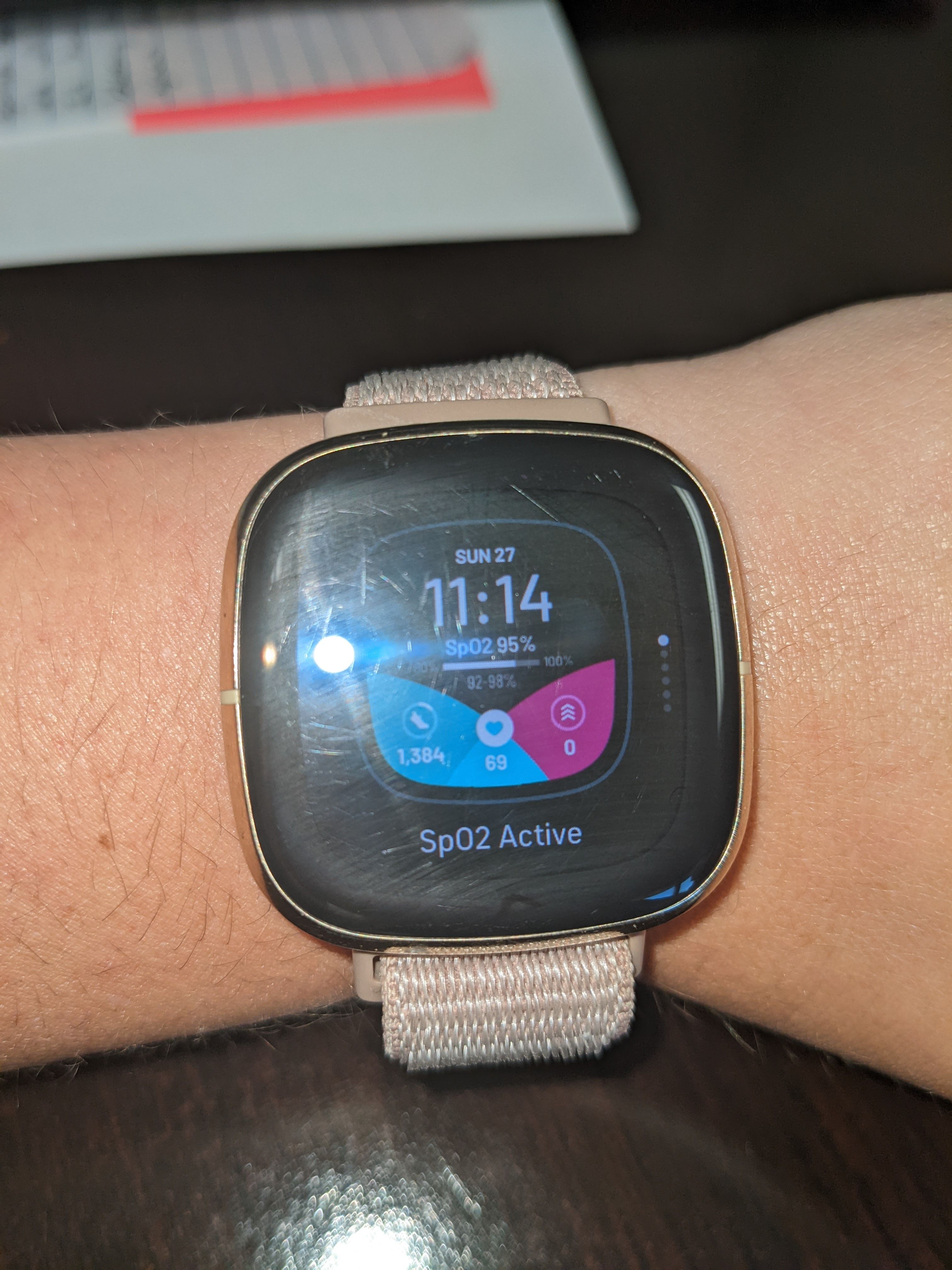 Sense is stuck on Clocks app Fitbit Community