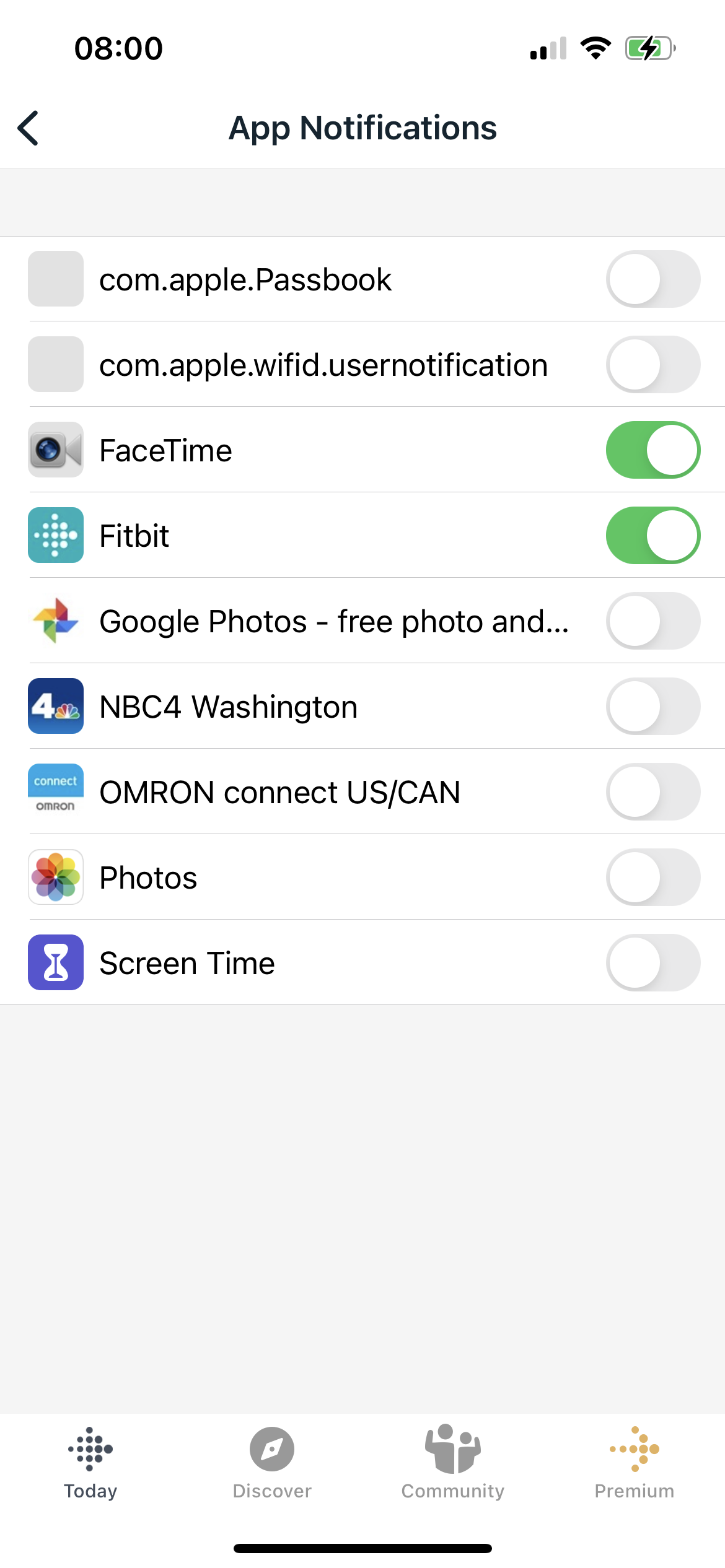 historie Besøg bedsteforældre holdall Solved: Apps not showing up in notifications - Fitbit Community