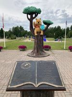 Did you know the real Winnie The Pooh was a black bear originally from our Northern town of White River, Ontario?