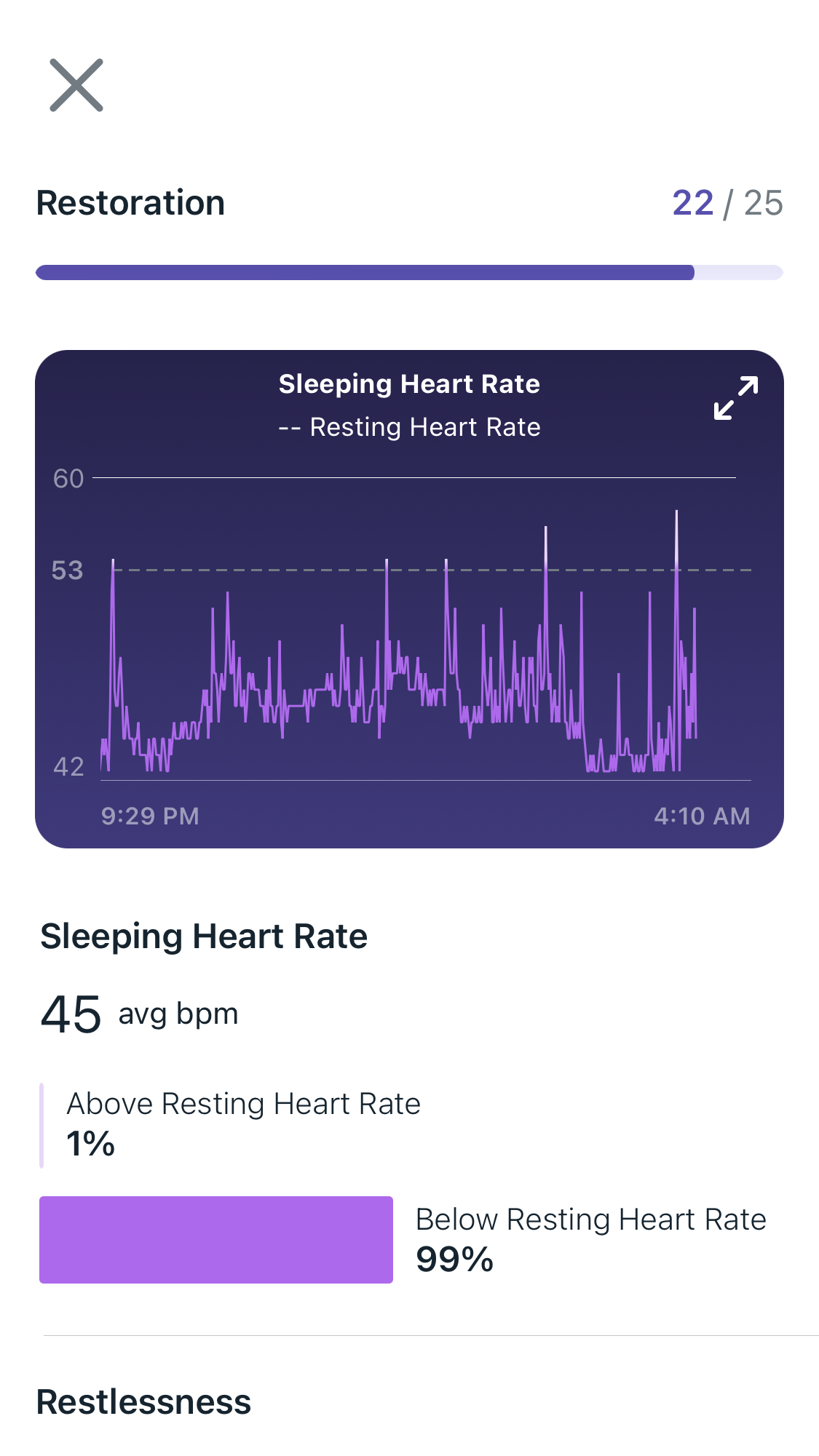 Fitbit respiration rate sale