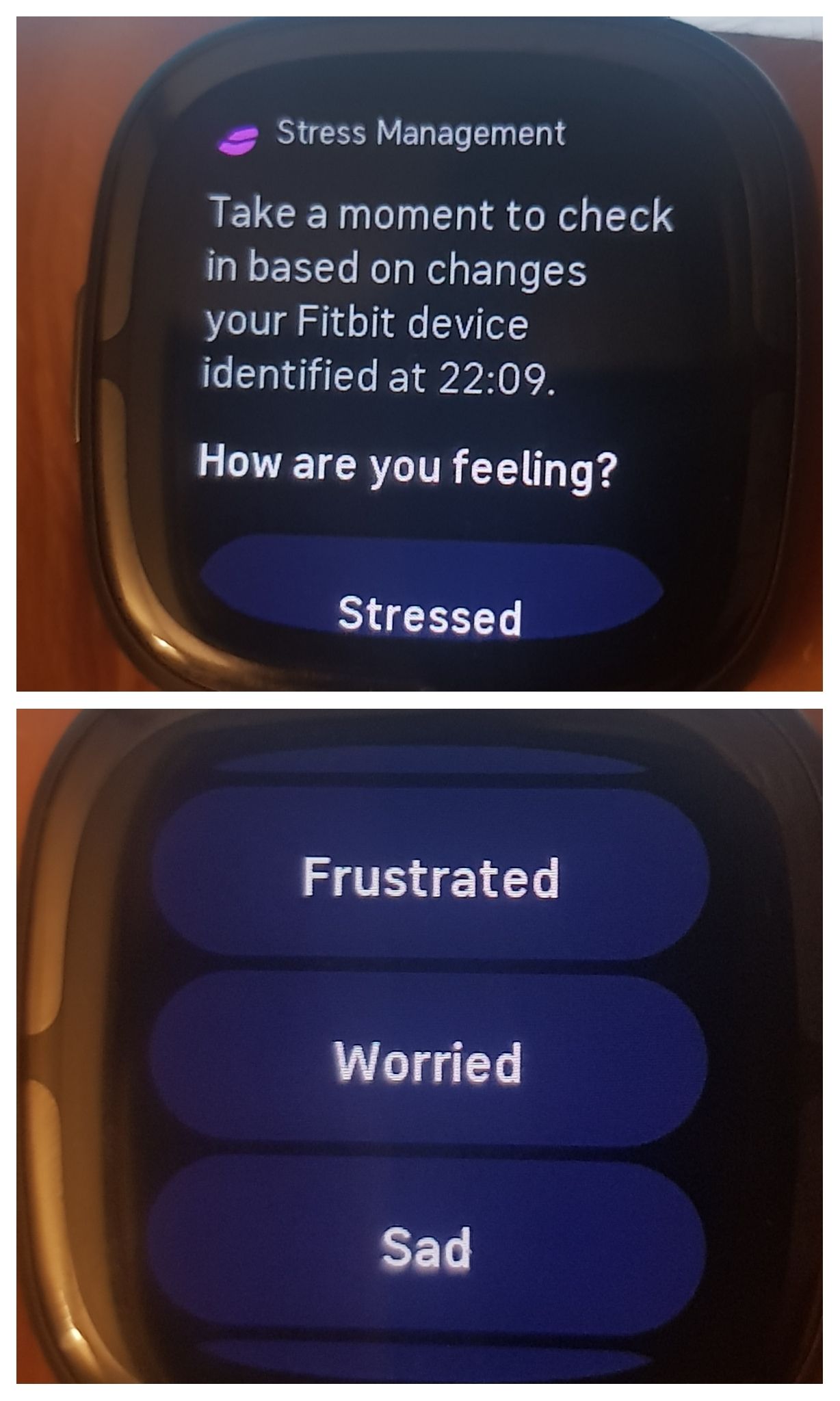 Managing Workplace Stress : r/FitbitSense