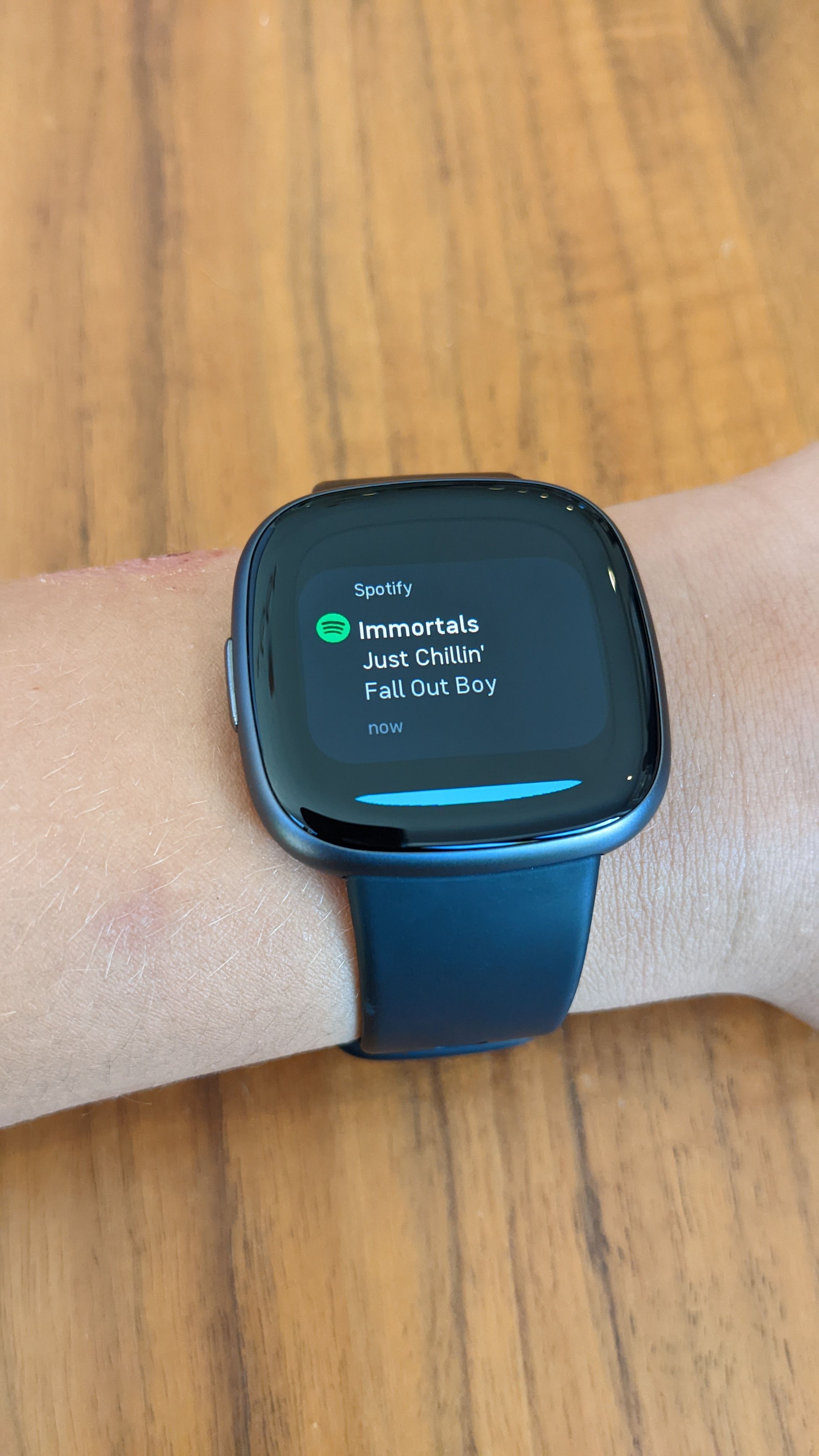 Spotify with fitbit shop versa