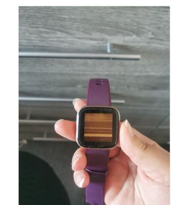 Fitbit versa 2 discount green and gold