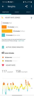 Workout - Heartrate