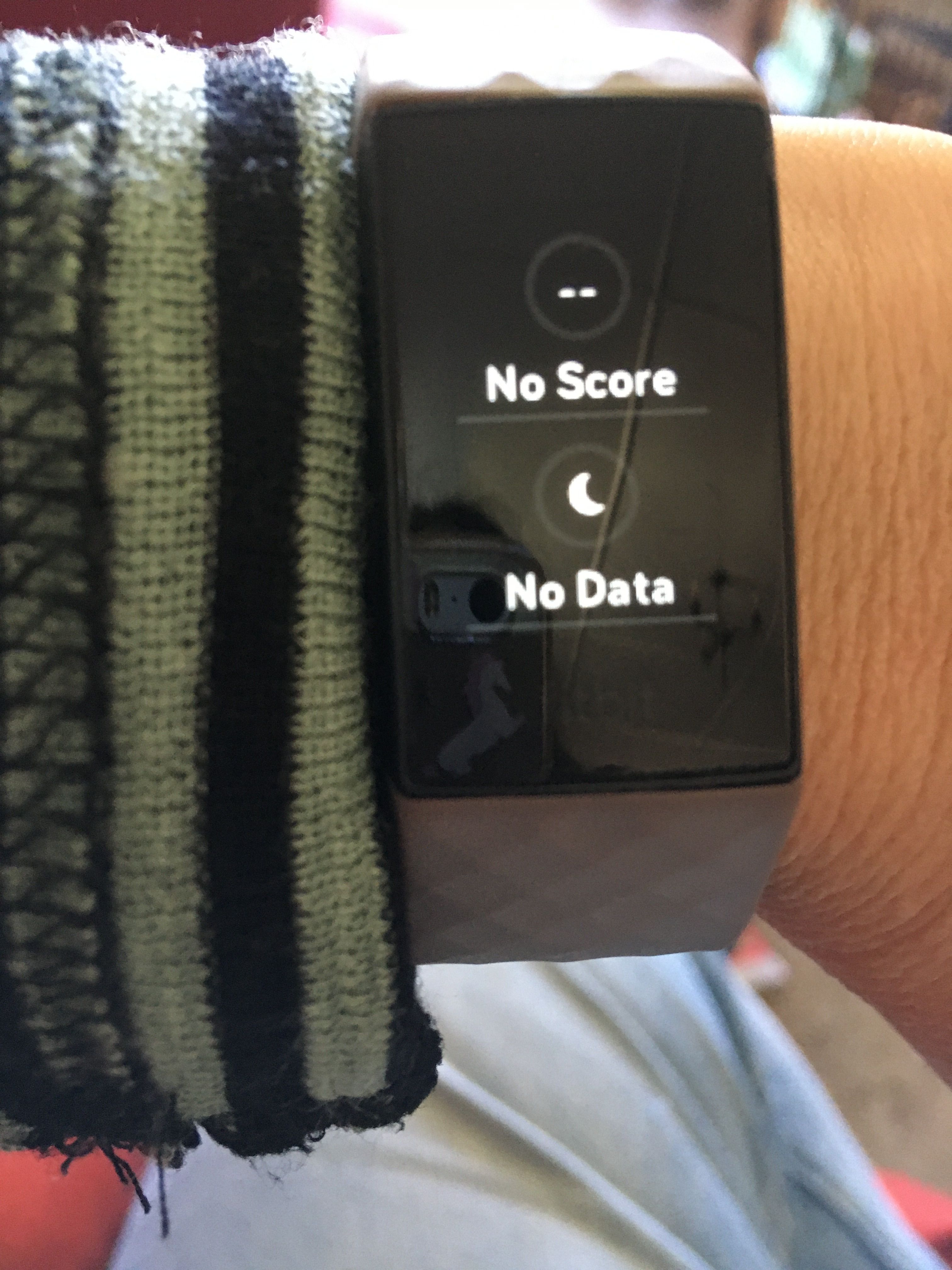 No display cheap on my fitbit