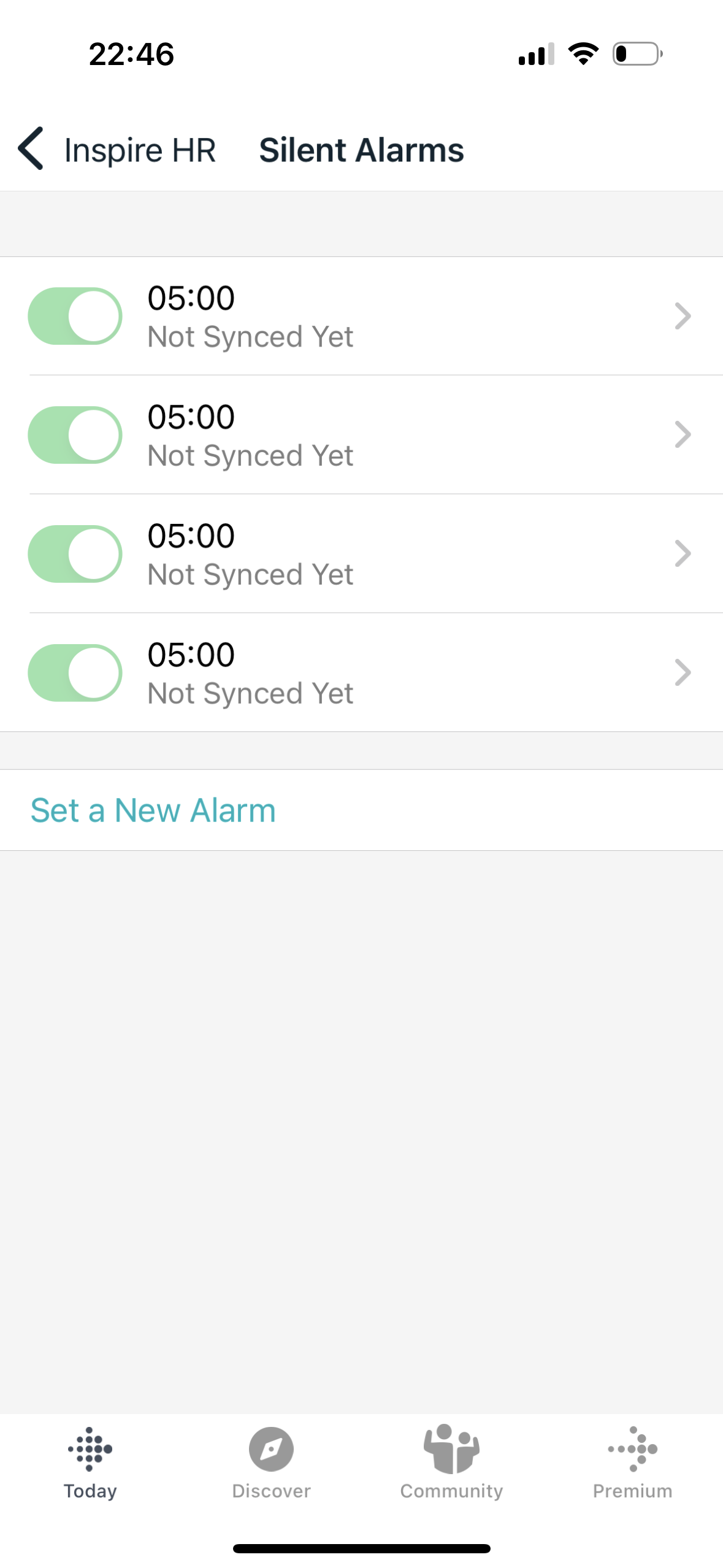 Sync fitbit 2024 hr to iphone