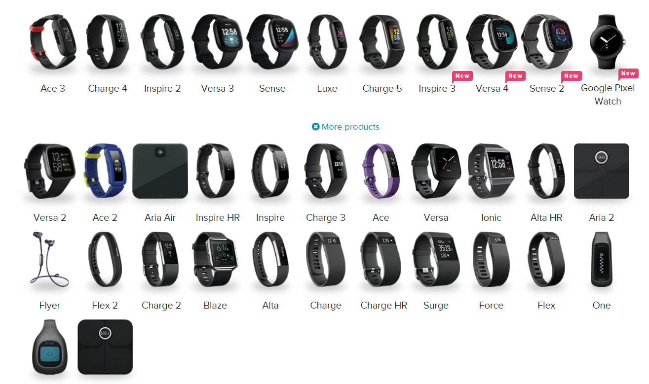Solved How to know what Fitbit device have? Fitbit Community