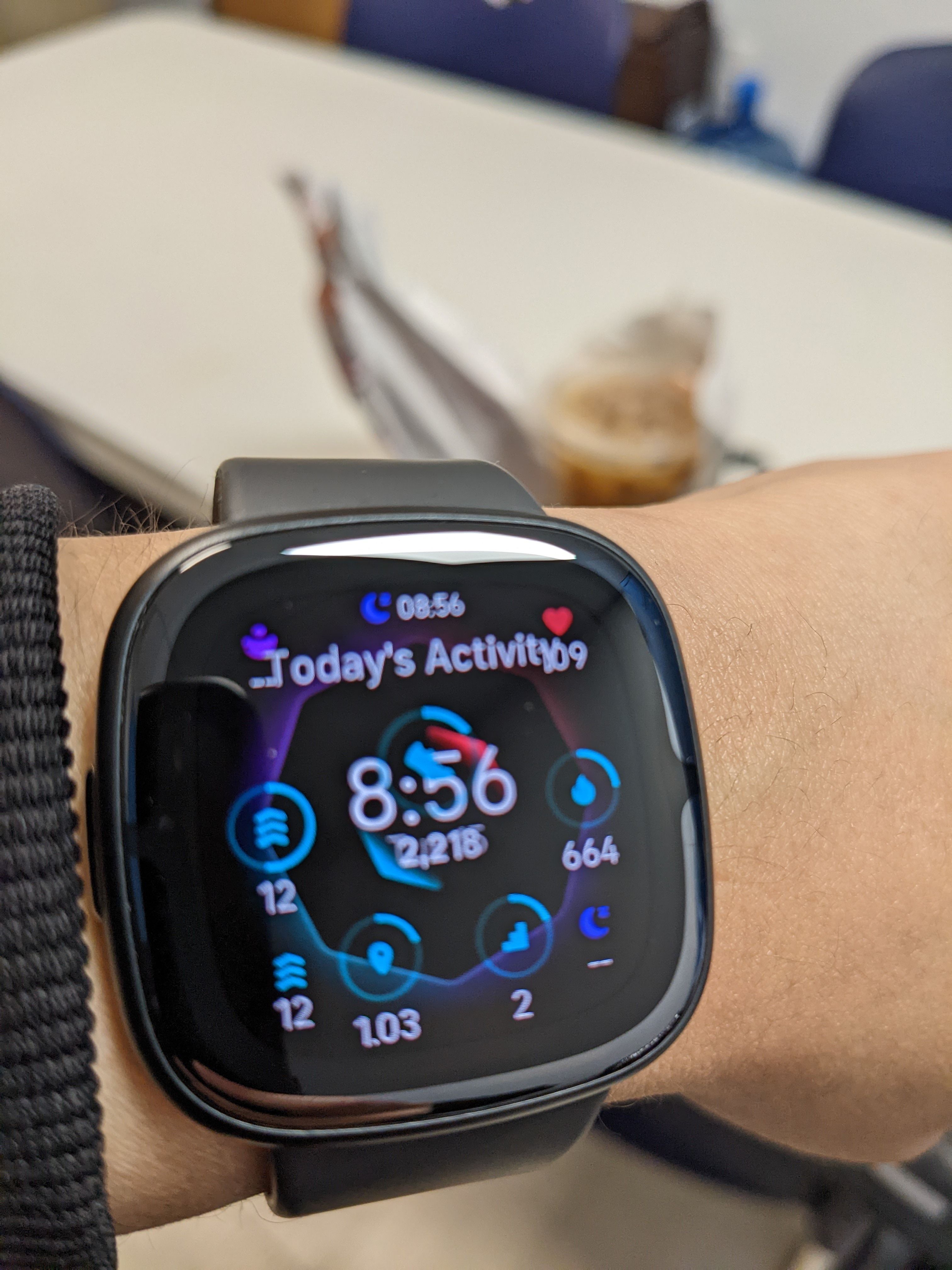Sense 2 screen display overlapping Fitbit Community
