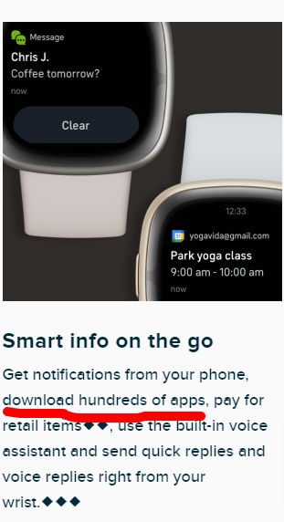 Fitbit versa discount 2 compatible apps