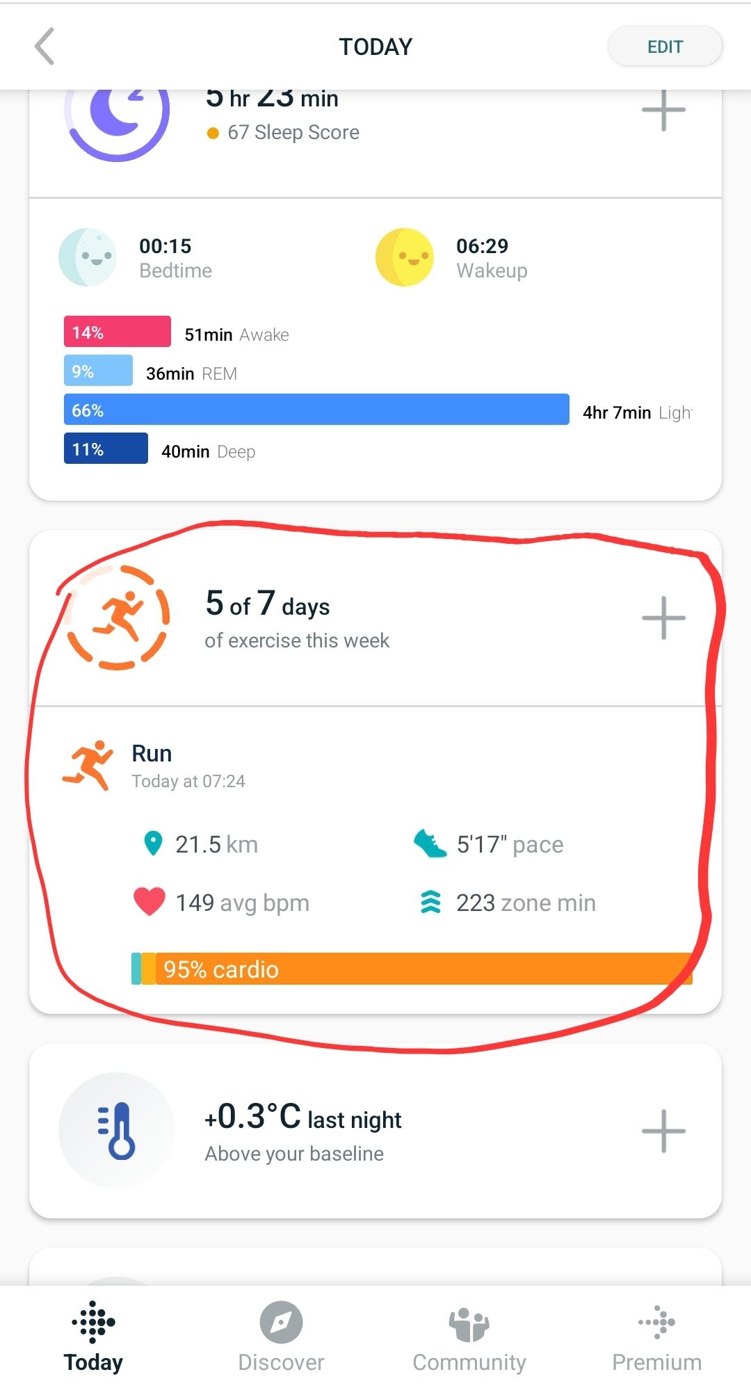 Solved How do i review stats for the last workout? Fitbit Community