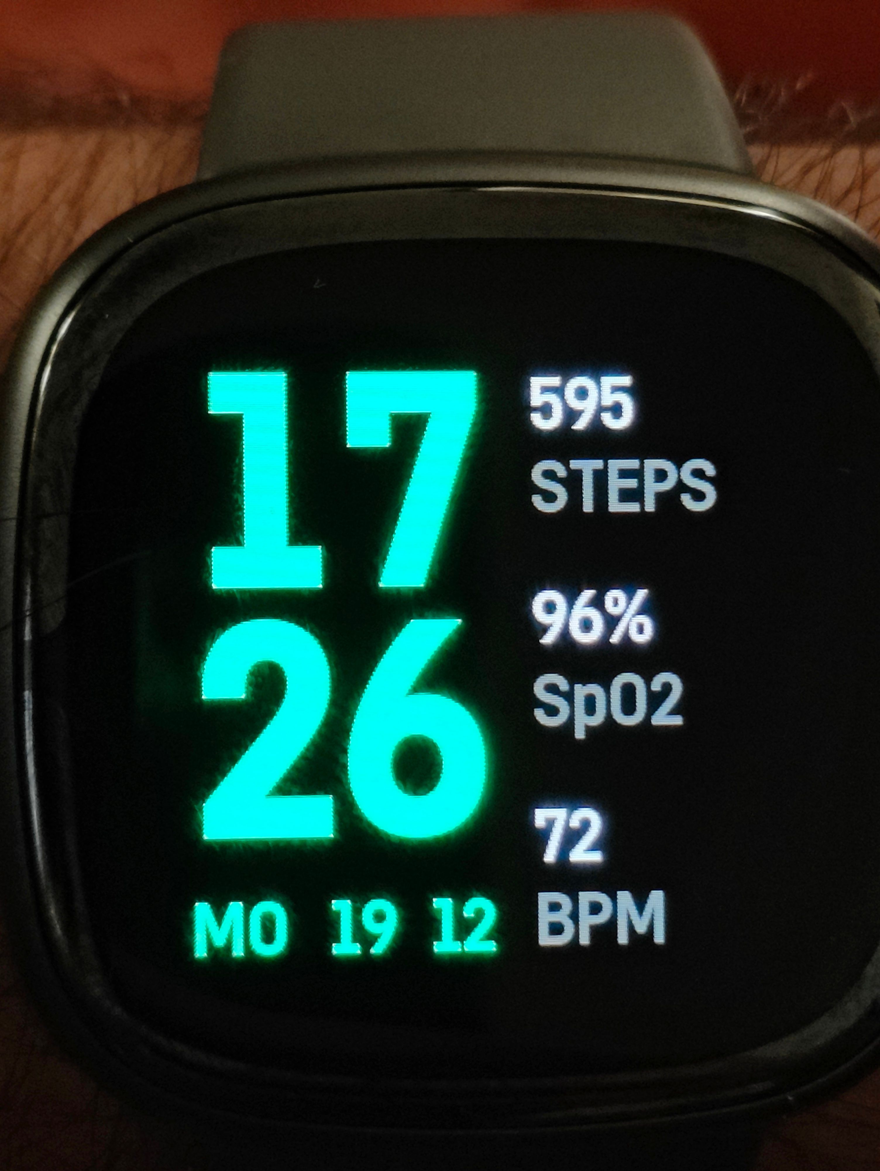 Solved: Is Versa 2 watchface larger than Versa? - Fitbit Community