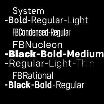 6.1.0 Fonts